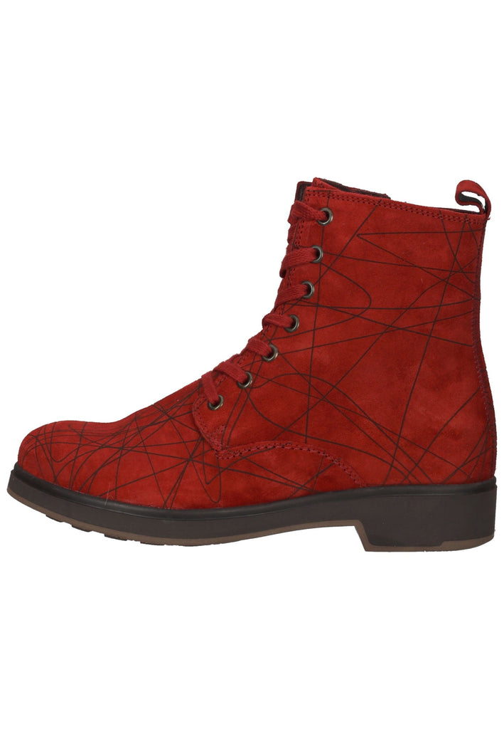 Stiefeletten Think! Stiefelette Leder Rot