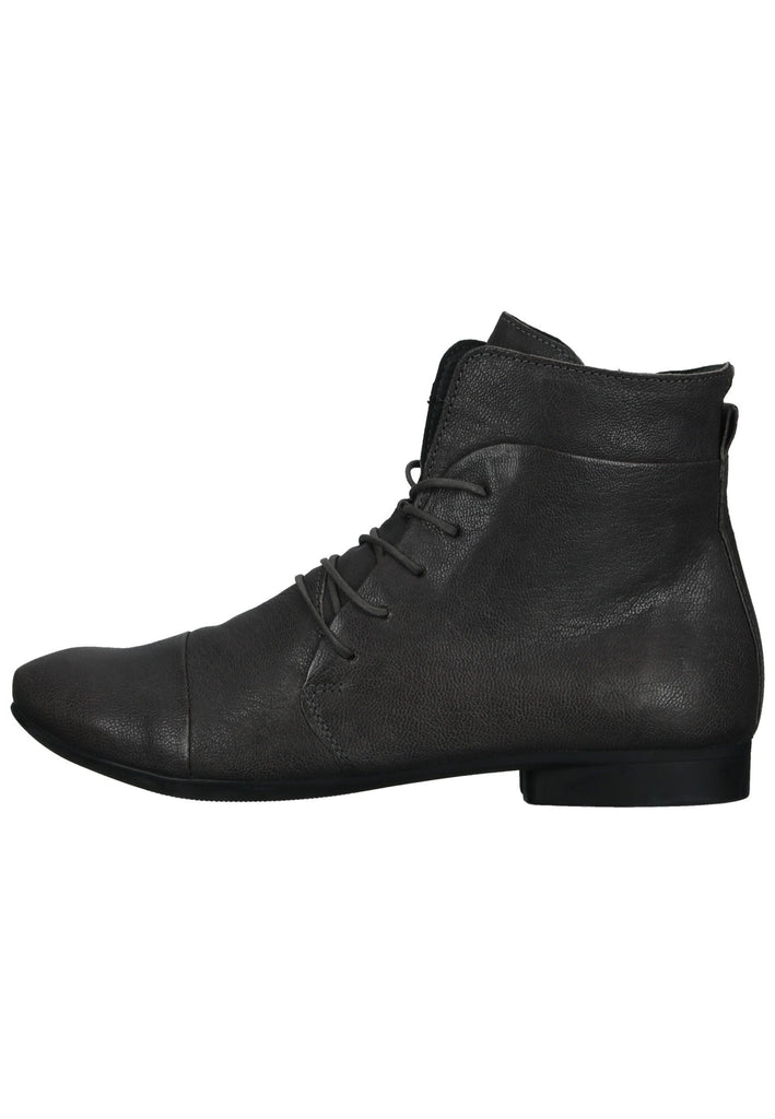 Stiefeletten Think! Stiefelette Nappaleder Dunkelgrau