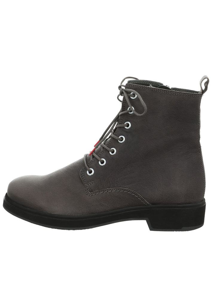 Stiefeletten Think! Stiefelette Nappaleder Dunkelgrau