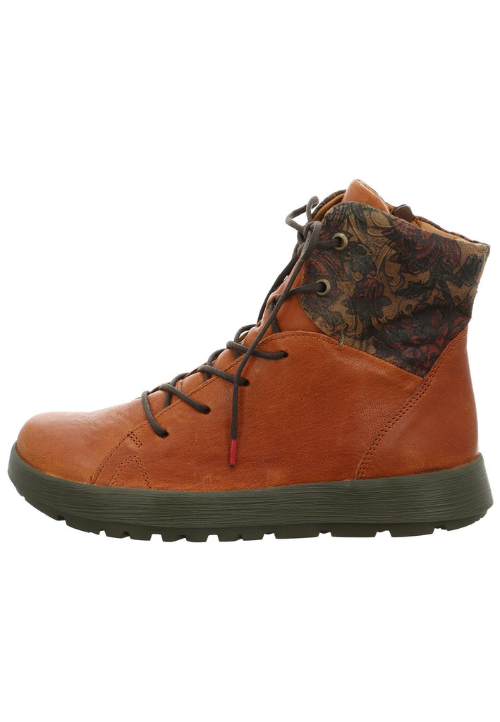Stiefeletten Think! Stiefelette Nappaleder Kastanie