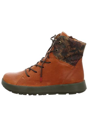 Stiefeletten Think! Stiefelette Nappaleder Kastanie