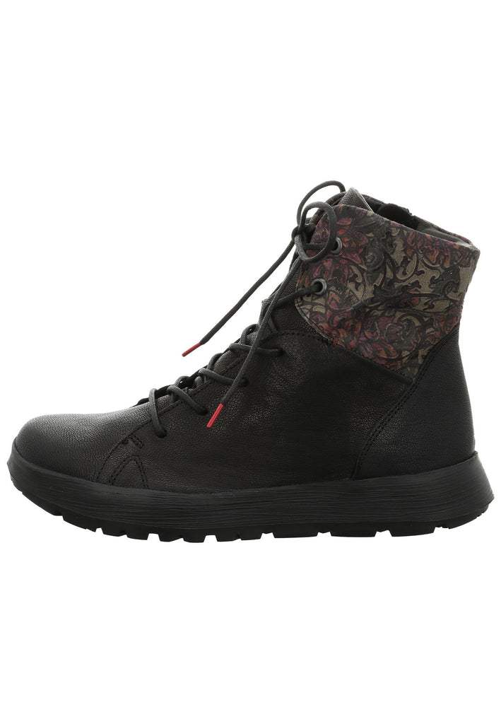 Stiefeletten Think! Stiefelette Nappaleder Schwarz
