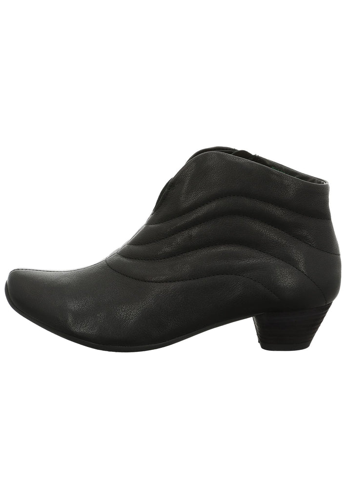 Stiefeletten Think! Stiefelette Nappaleder Schwarz
