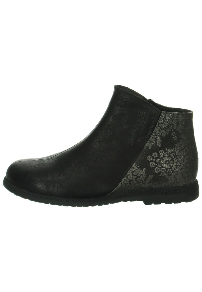 Stiefeletten Think! Stiefelette Nappaleder Schwarz