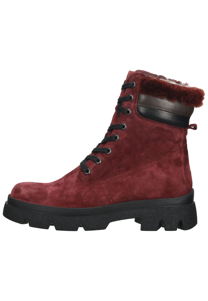 Stiefeletten Think! Stiefelette Veloursleder Chianti Warmfutter
