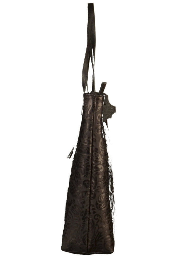 Think! Taschen Leder Schwarz