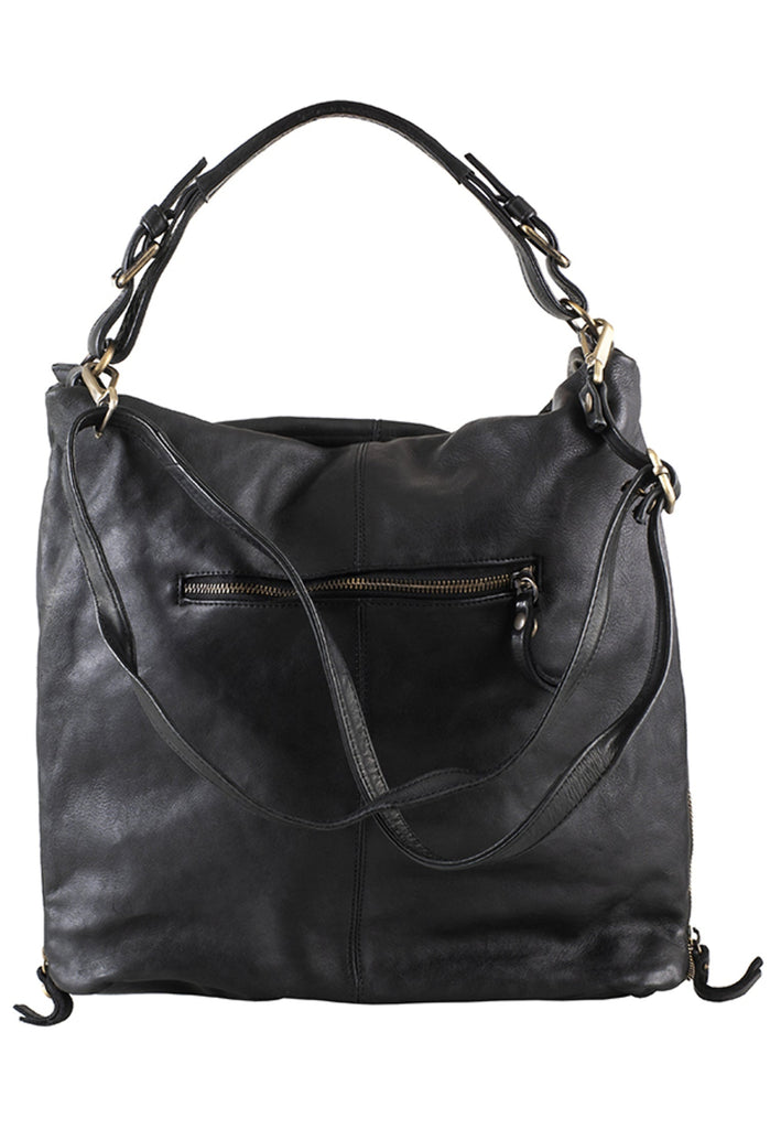 Think! Taschen Leder Schwarz