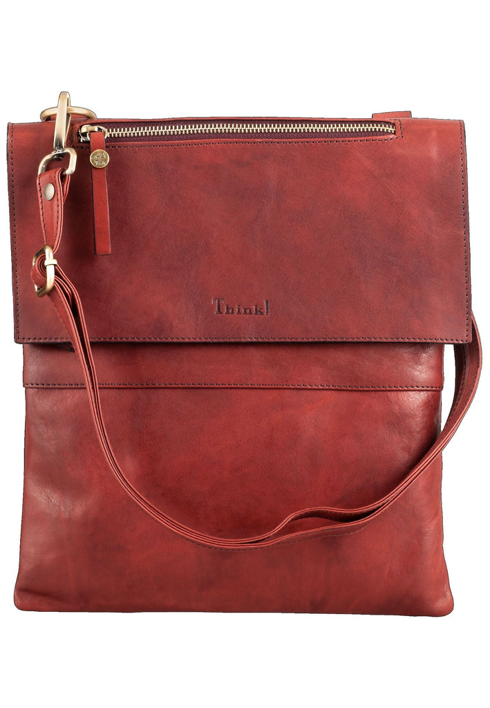 Think! Taschen Nappaleder Bordeaux