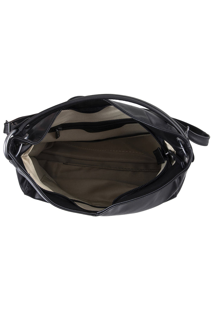 Think! Taschen Nappaleder Schwarz