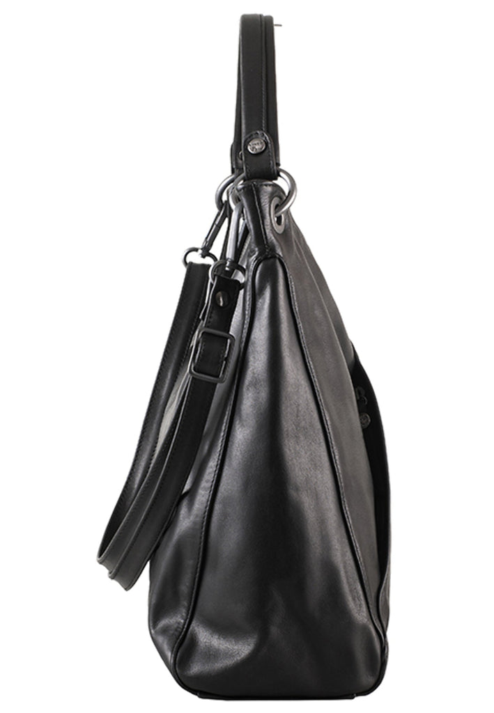 Think! Taschen Nappaleder Schwarz