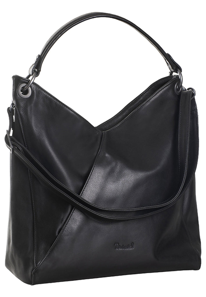 Think! Taschen Nappaleder Schwarz