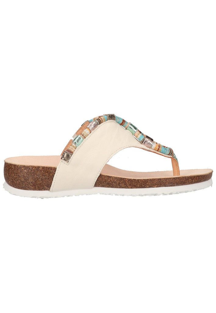 Think! Zehensteg Glattleder Ivory