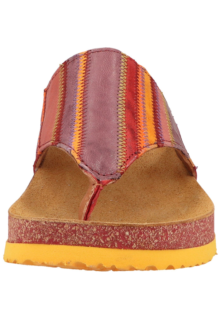 Think! Zehensteg Glattleder Rot