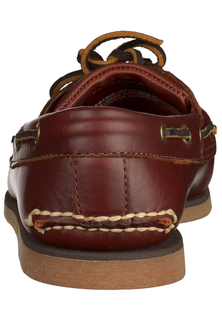 Timberland Halbschuhe Leder Rotbraun