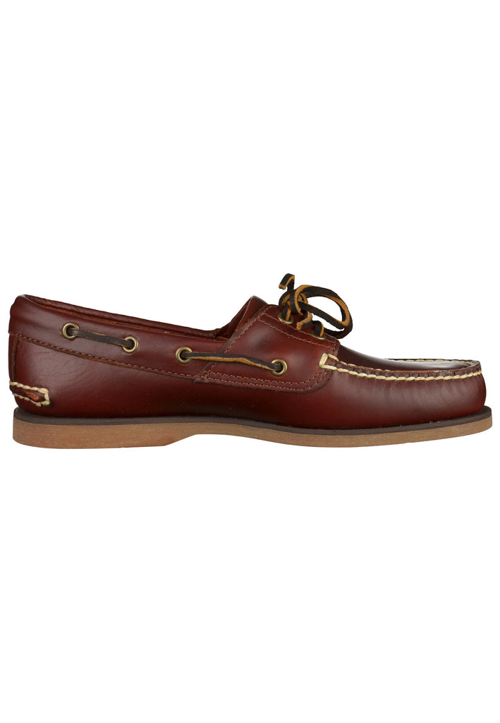 Timberland Halbschuhe Leder Rotbraun