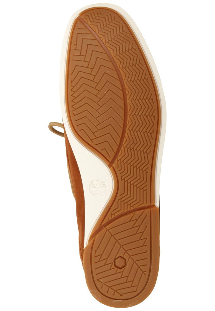 Timberland Halbschuhe Leder/Textil Mittelbraun