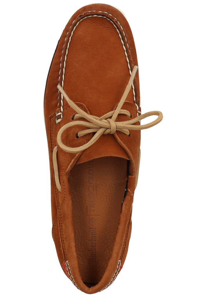 Timberland Halbschuhe Leder/Textil Mittelbraun