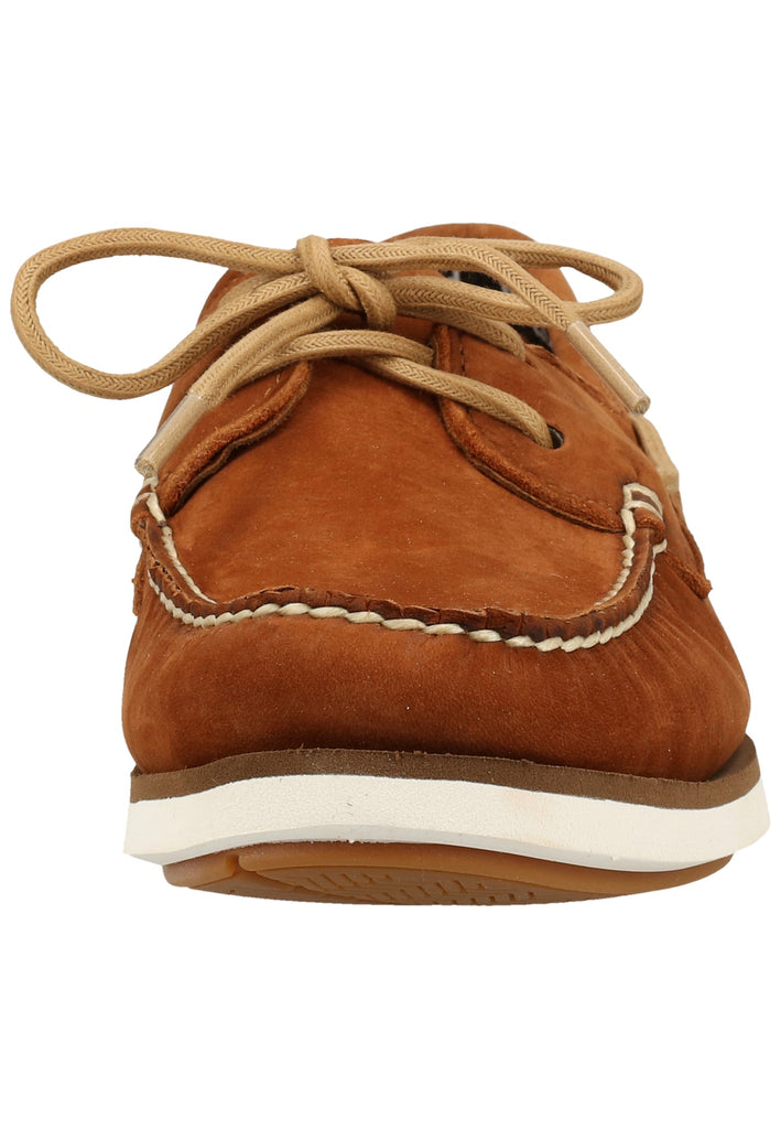 Timberland Halbschuhe Leder/Textil Mittelbraun