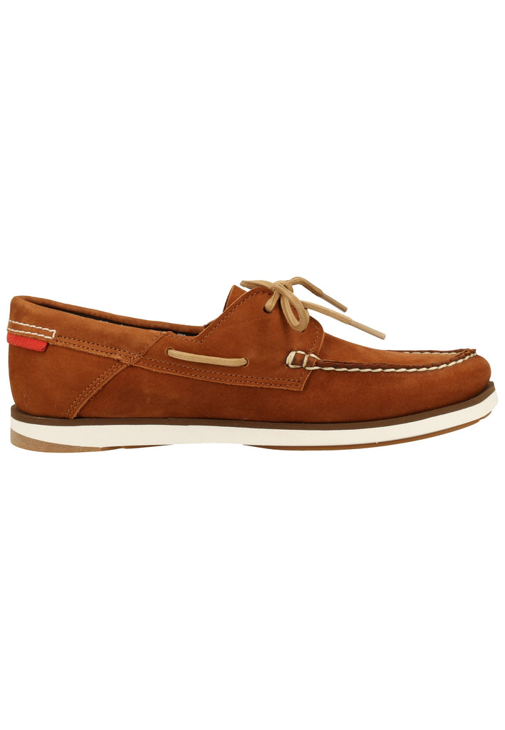 Timberland Halbschuhe Leder/Textil Mittelbraun