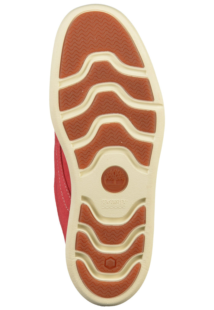 Timberland Halbschuhe Leder/Textil Rot