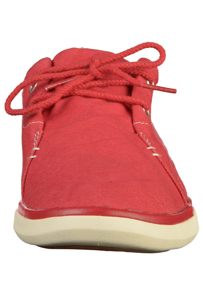 Timberland Halbschuhe Leder/Textil Rot