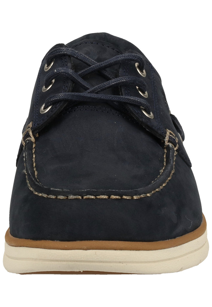 Timberland Halbschuhe Nubukleder Navy