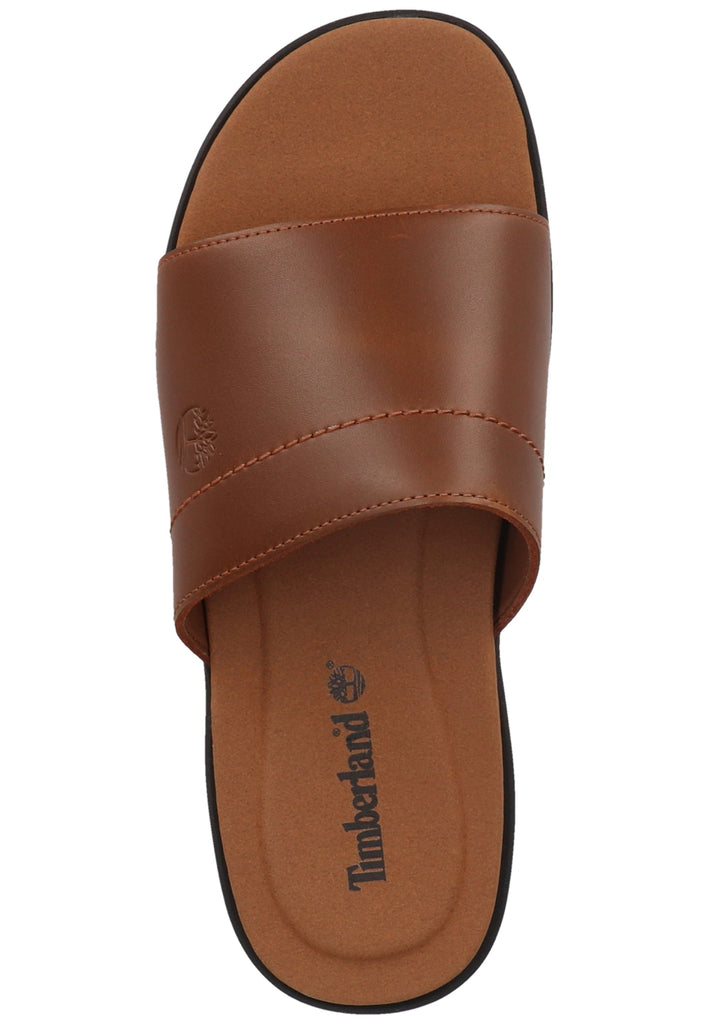 Timberland Pantoletten Leder Cognac