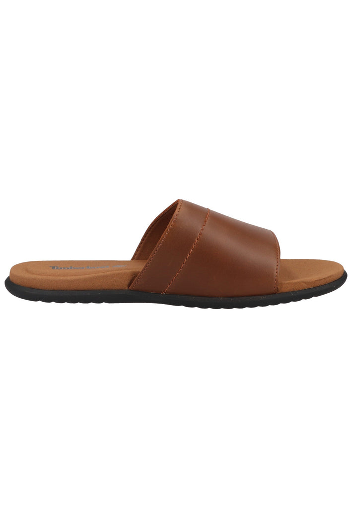 Timberland Pantoletten Leder Cognac