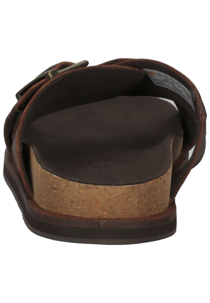 Timberland Pantoletten Leder Dunkelbraun
