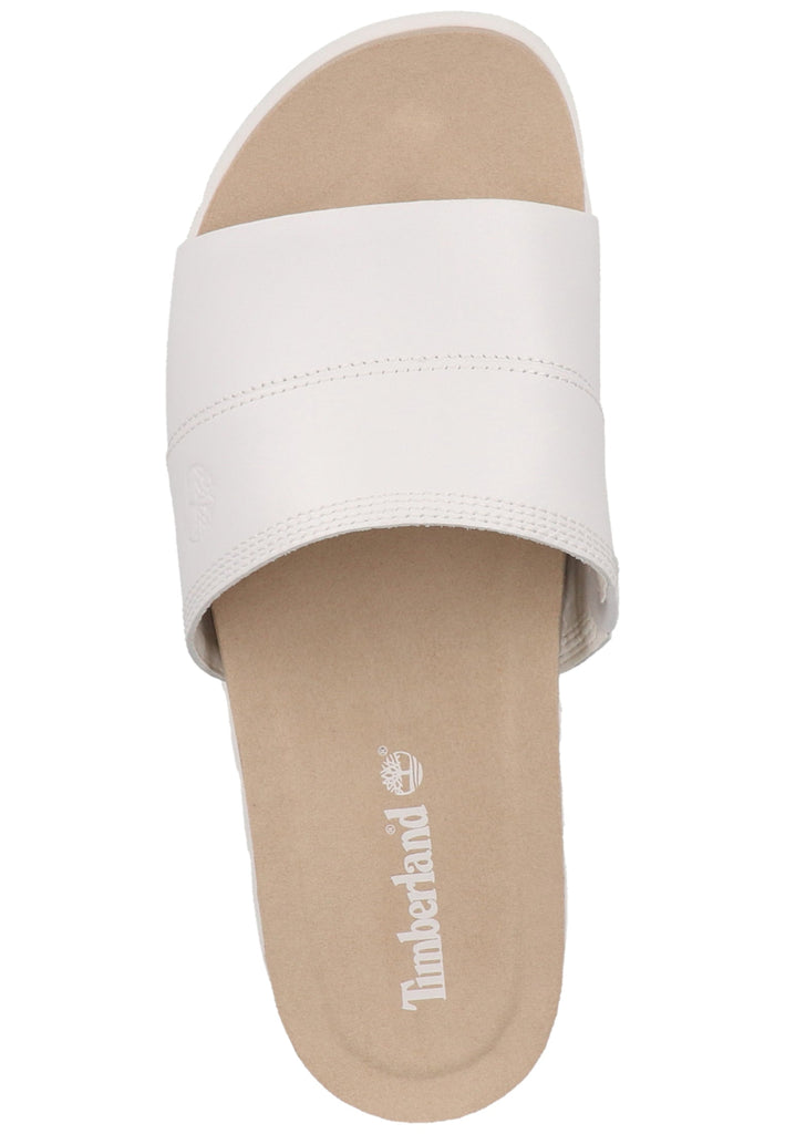 Timberland Pantoletten Leder Weiß