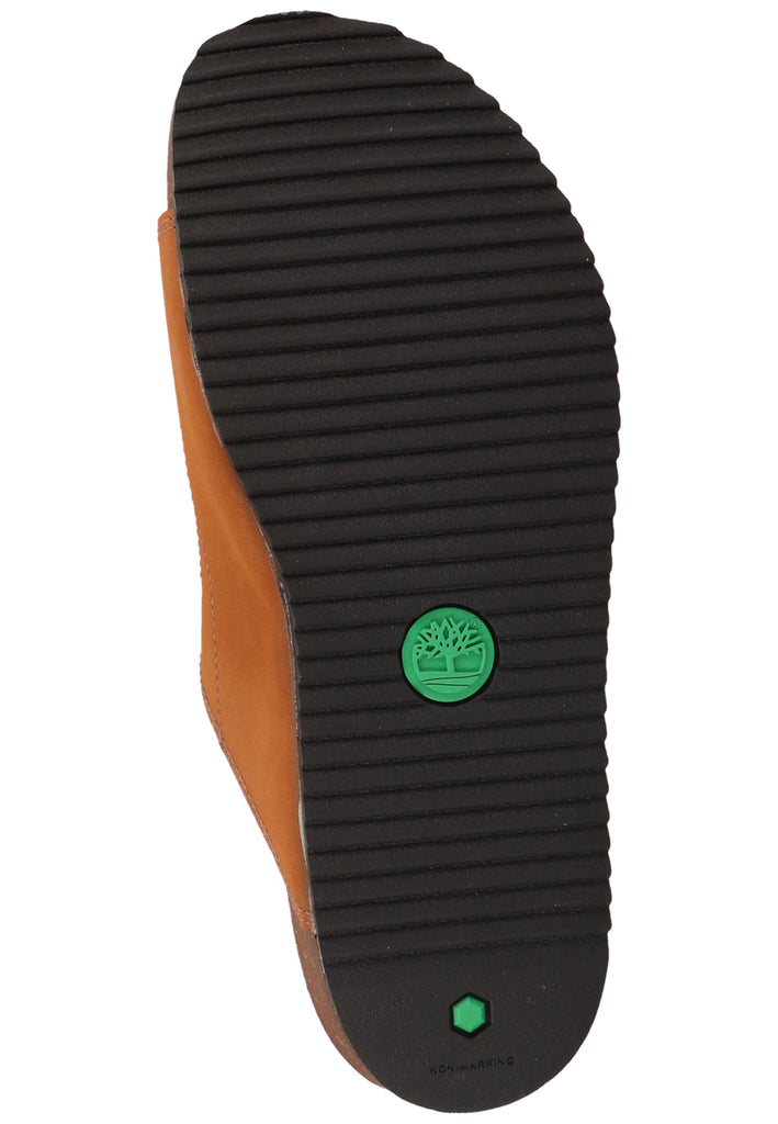 Timberland Pantoletten Lederimitat Braun