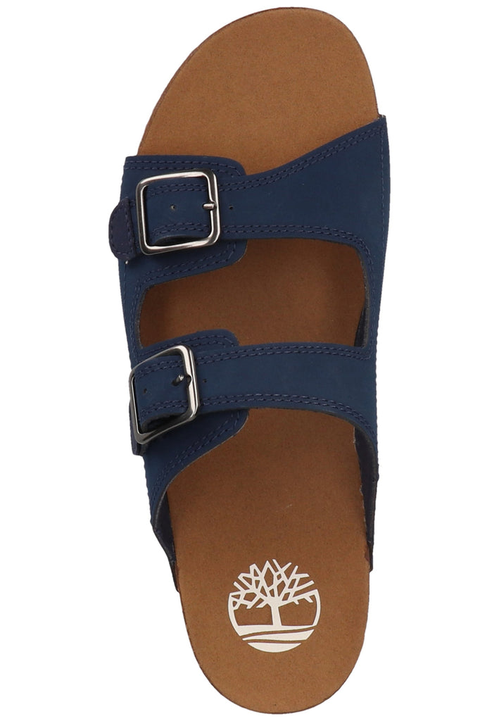 Timberland Pantoletten Lederimitat Dunkelblau