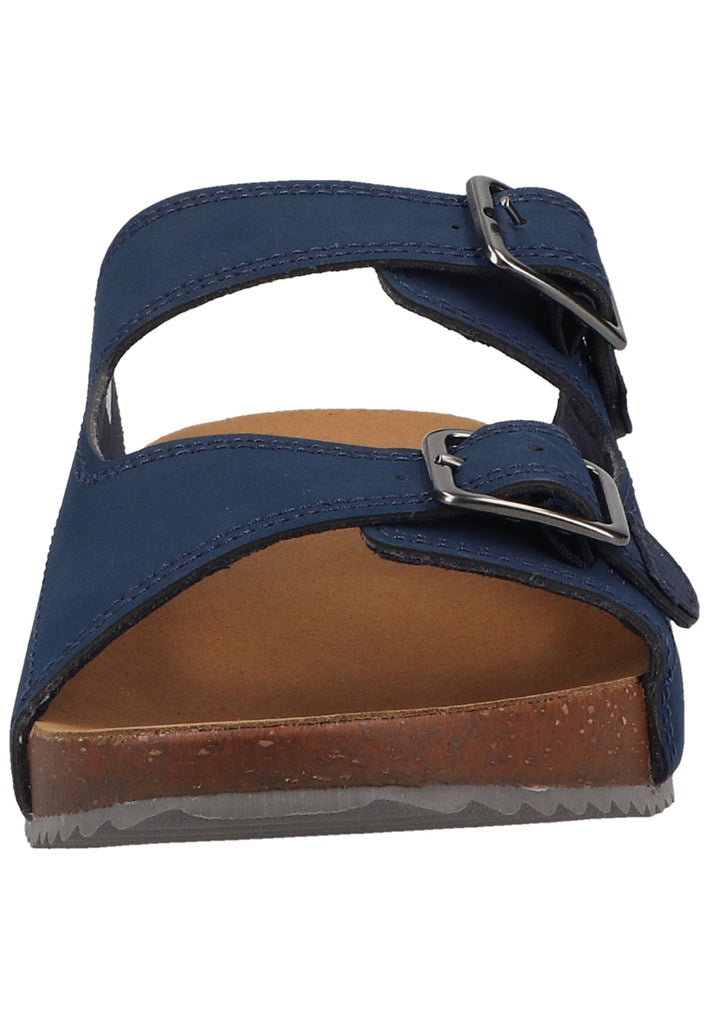 Timberland Pantoletten Lederimitat Dunkelblau