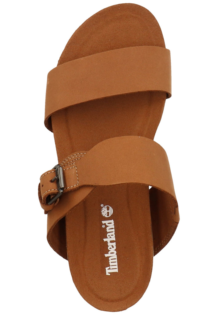 Timberland Pantoletten Nubukleder Mittelbraun