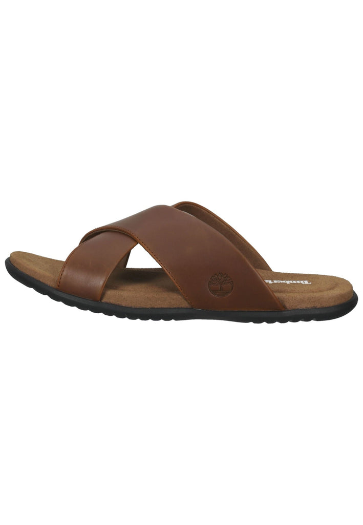 Pantoletten Timberland Pantoletten Leder Cognac
