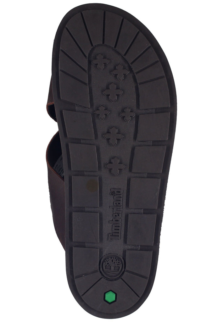 Pantoletten Timberland Pantoletten Leder Dunkelbraun