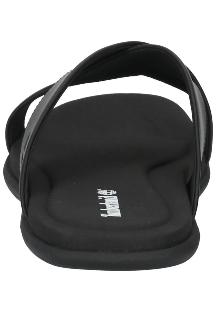 Pantoletten Timberland Pantoletten Leder Schwarz