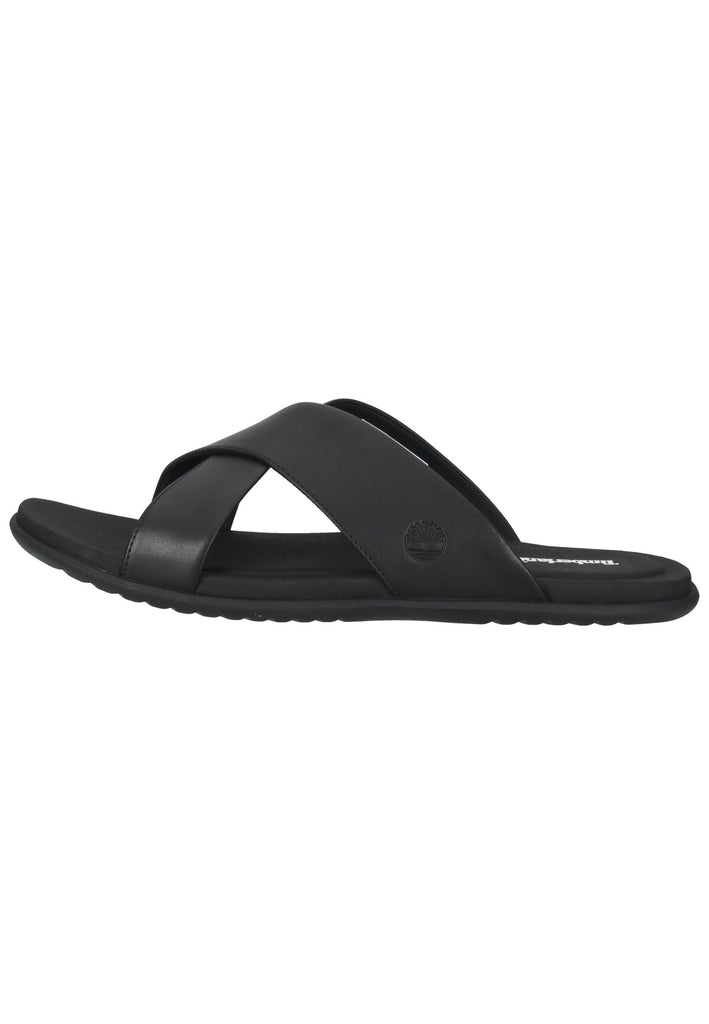 Pantoletten Timberland Pantoletten Leder Schwarz