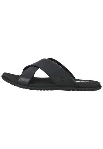 Pantoletten Timberland Pantoletten Leder Schwarz