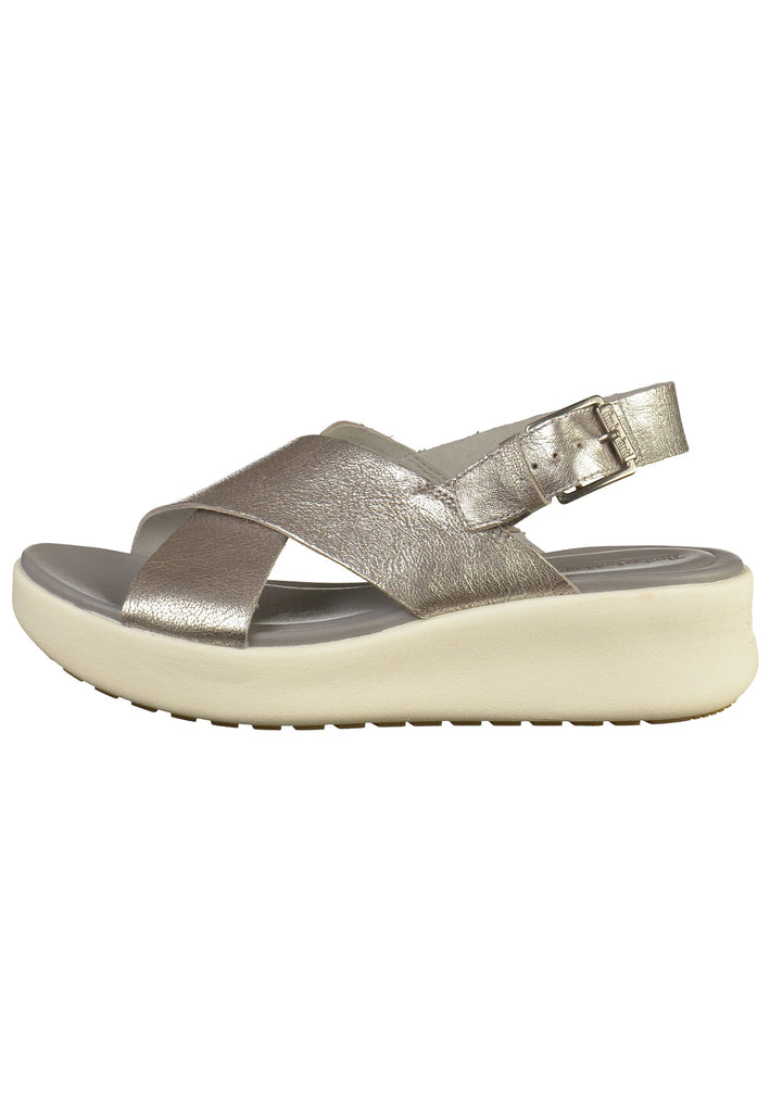 Timberland Sandalen Leder Silber