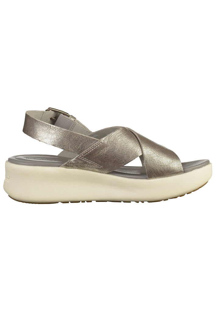 Timberland Sandalen Leder Silber