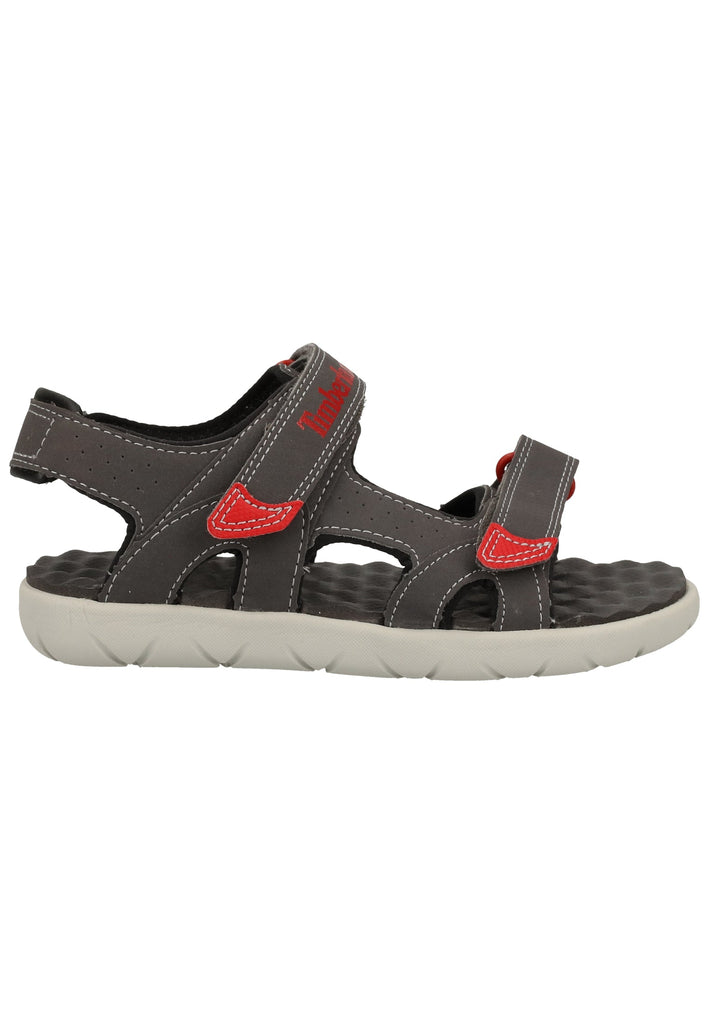 Timberland Sandalen Lederimitat Grau/Rot