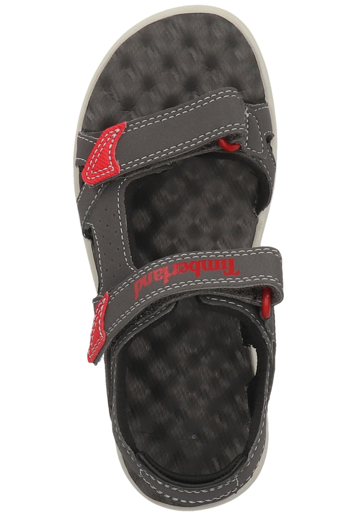 Timberland Sandalen Lederimitat Grau/Rot