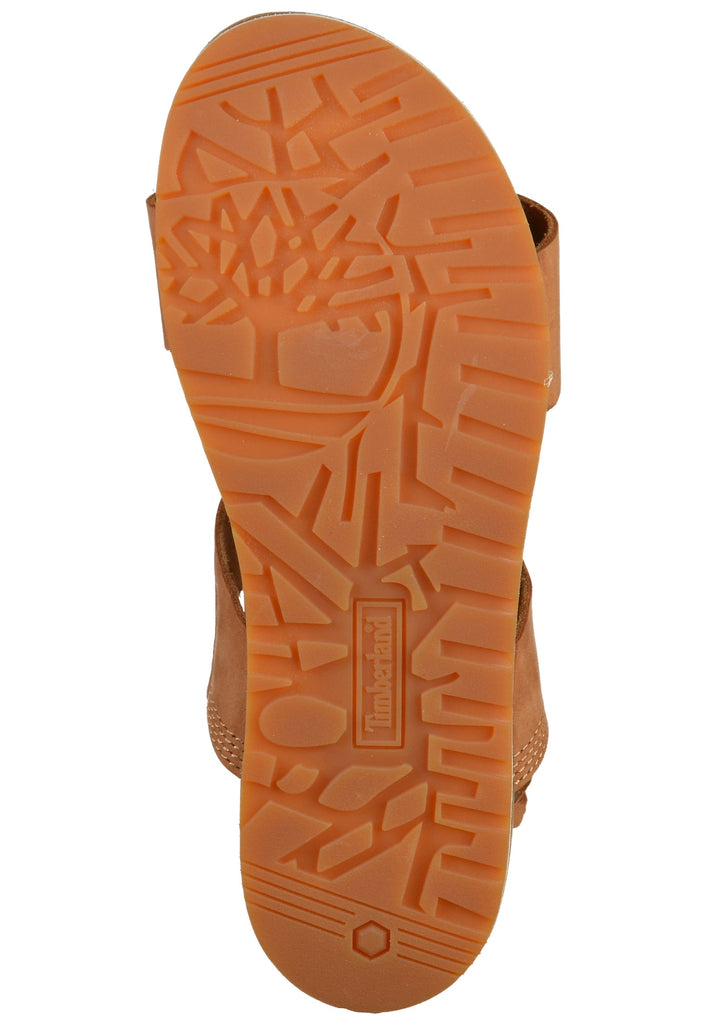 Timberland Sandalen Lederimitat Hellbraun