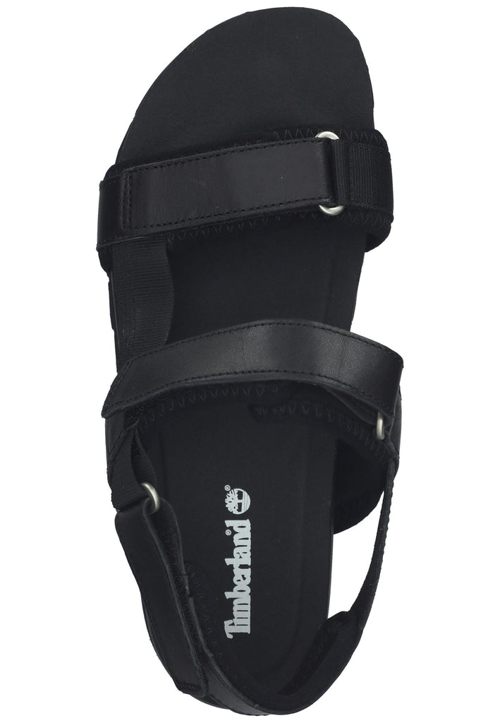 Timberland Sandalen Lederimitat Schwarz