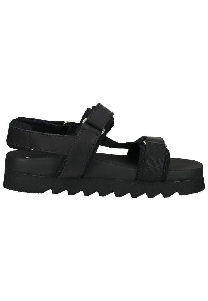 Timberland Sandalen Lederimitat Schwarz