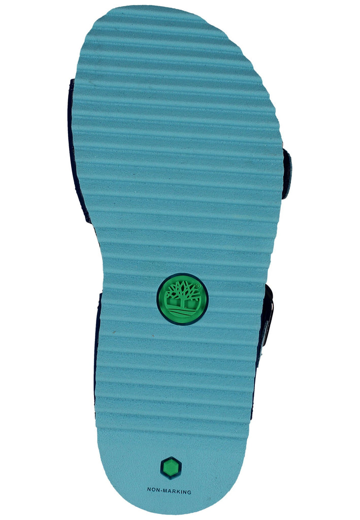 Timberland Sandalen Lederimitat Schwarz