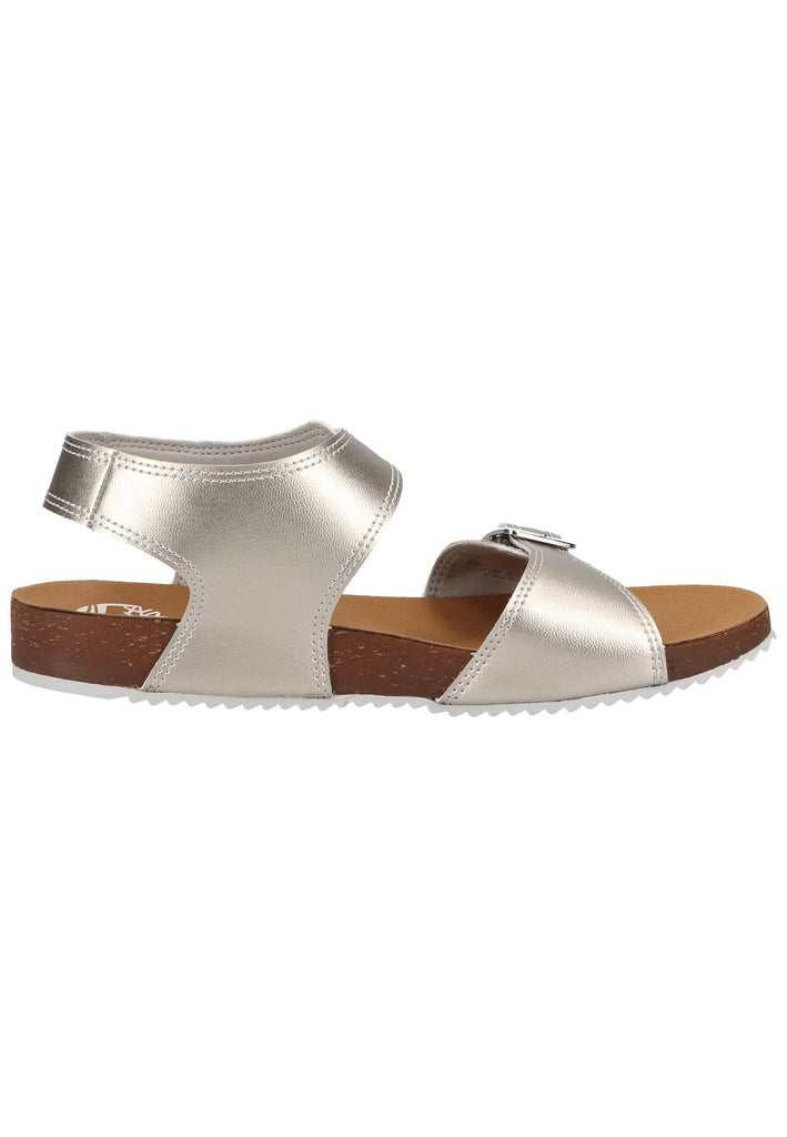 Timberland Sandalen Lederimitat Silber