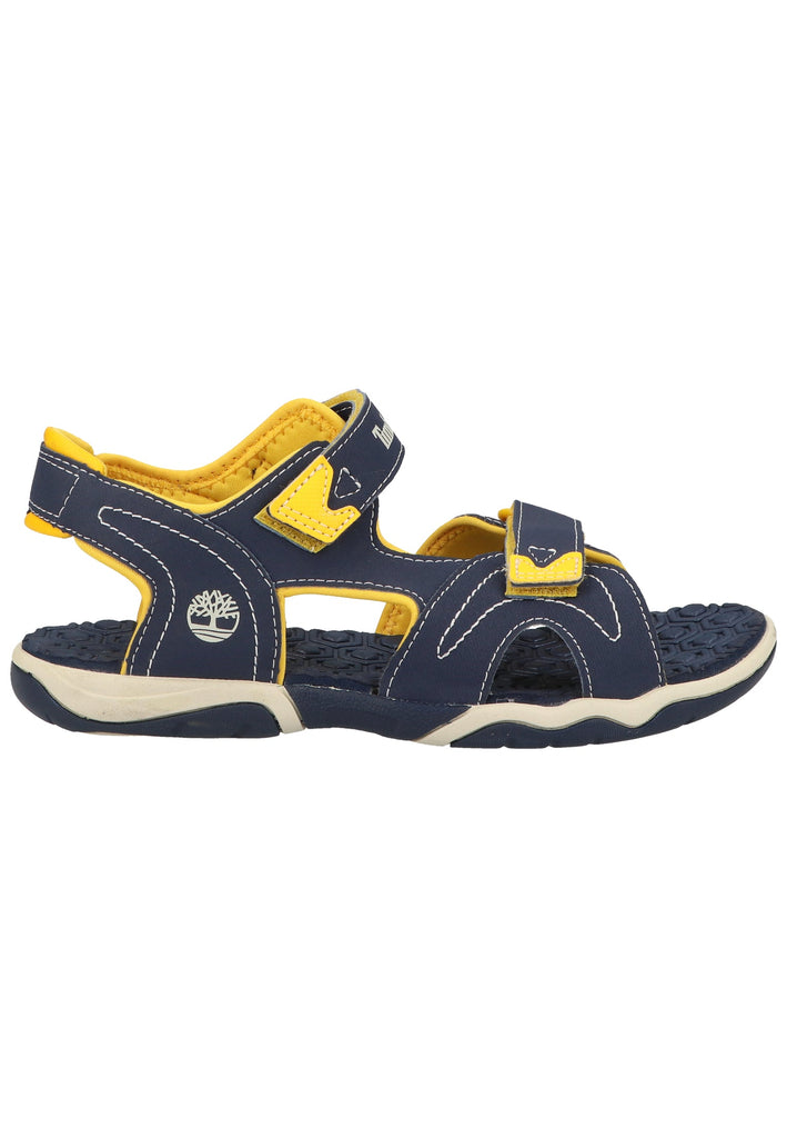 Timberland Sandalen Lederimitat/Textil Blau/Gelb