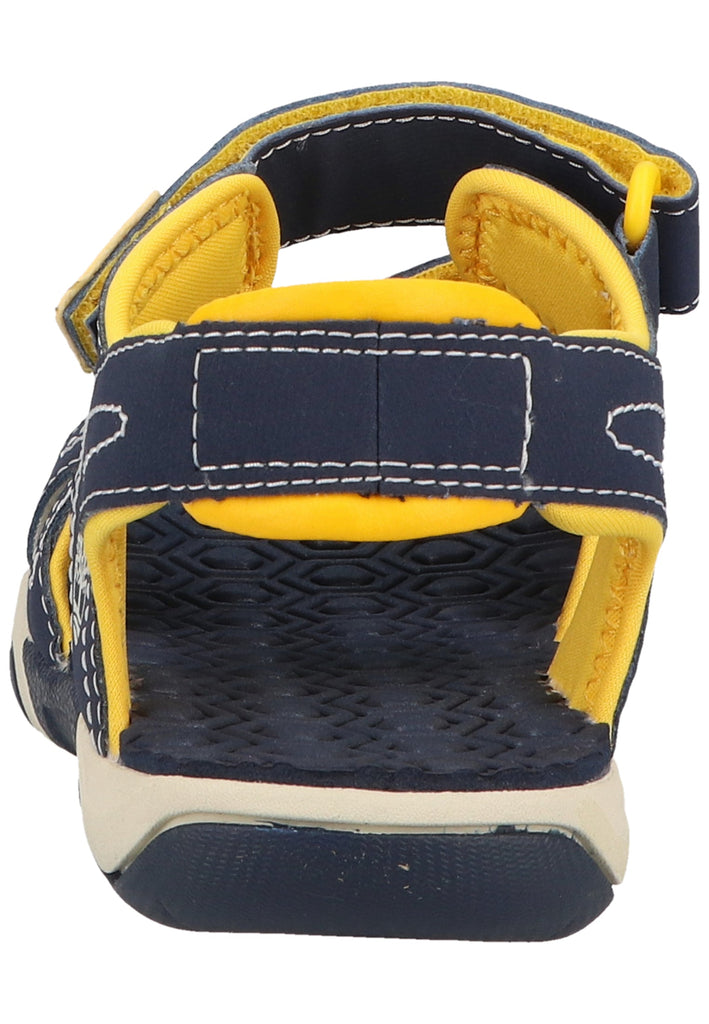Timberland Sandalen Lederimitat/Textil Blau/Gelb